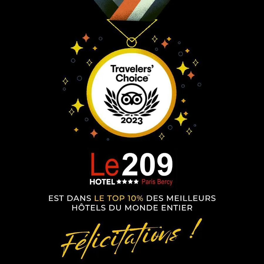 Le 209 Bercy Hotel